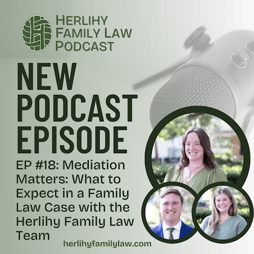 Podcast Episode #18: Mediation Matters: What to Expect in a Family Law Case with the Herlihy Family Law Team